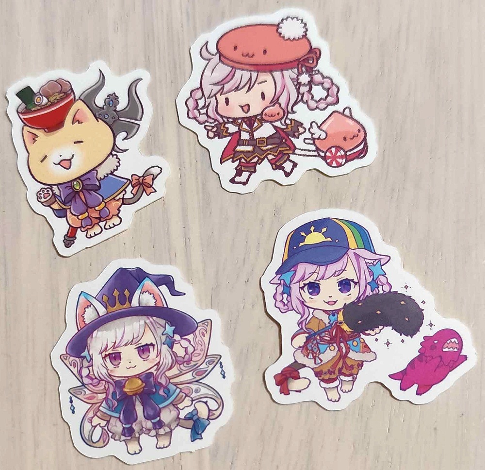 「/organize 6」限定特典サンプル+カードイラスト展示