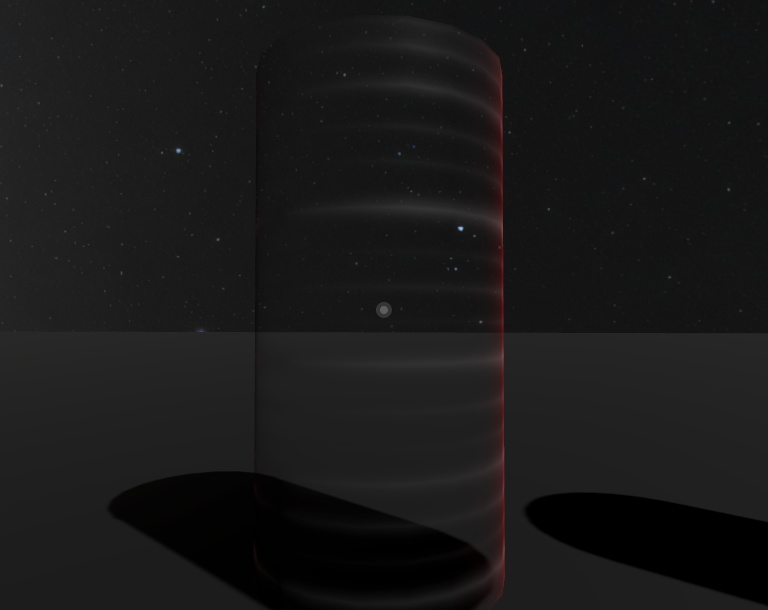 【Unity Shader Graph, 無料/free】Hologram Shader(URP/HDRP対応)