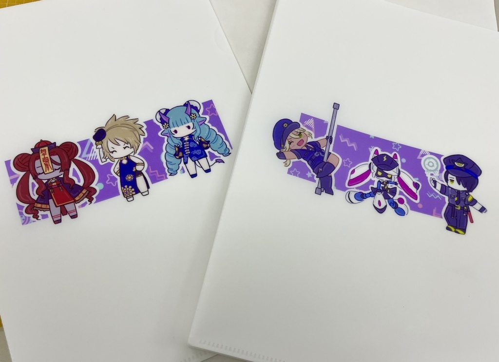 れとろかわいい!A5クリアファイル