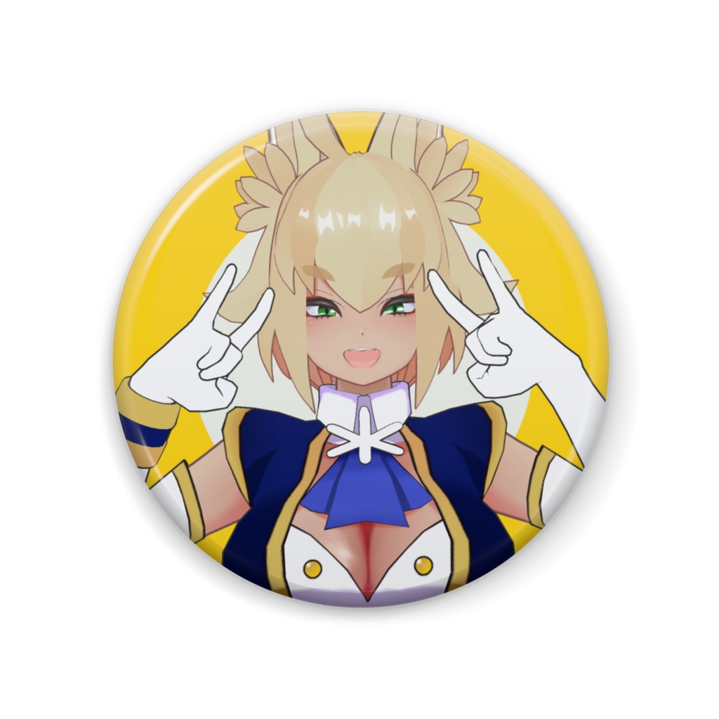 【稲荷華奈】缶バッジ サイズ:57ミリ