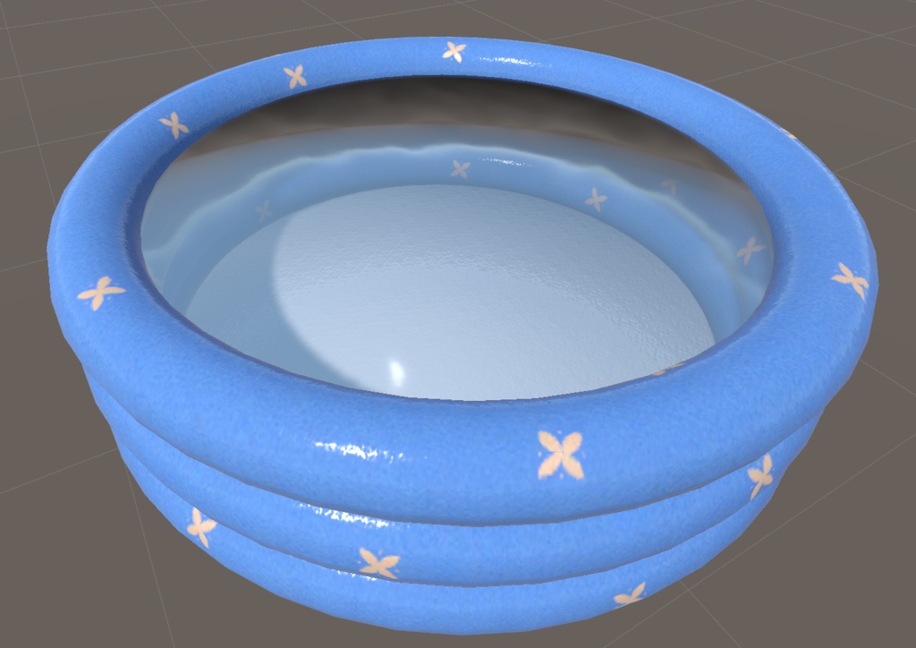 【無料】シンプルなビニールプール