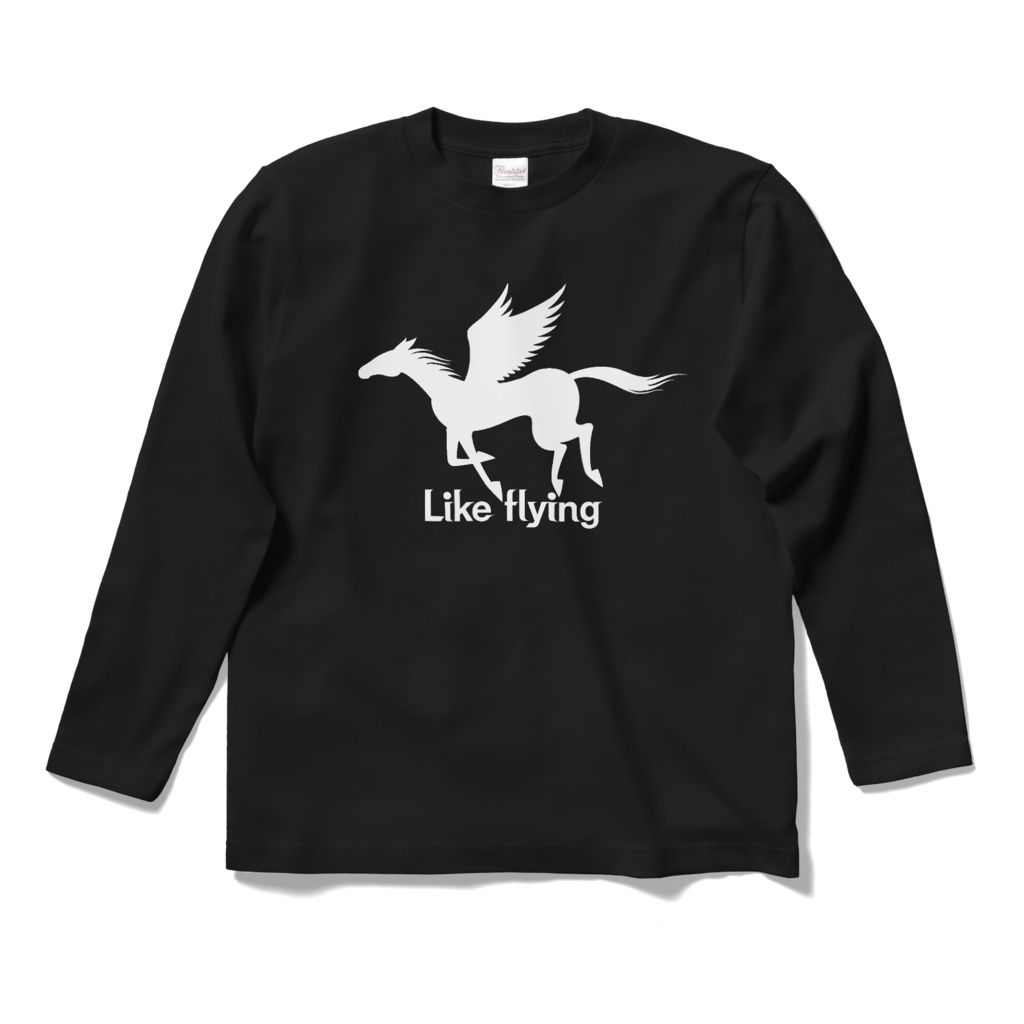 飛ぶように走る(白)