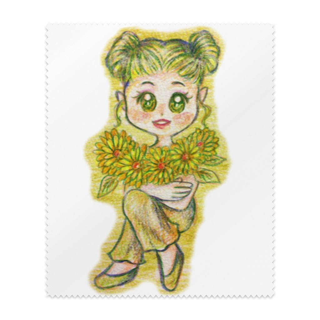 花の妖精メガネ拭き