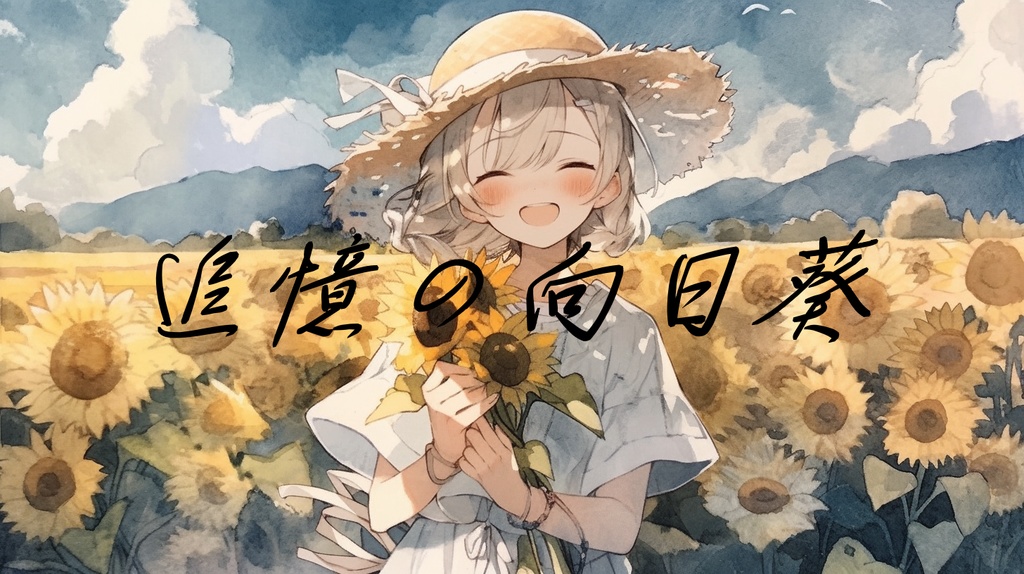 『追憶の向日葵』夏の虫の音で癒されて感動するノスタルジーな音楽