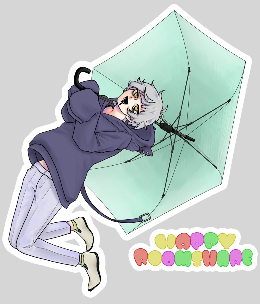 【特大ダイカットステッカーシール】テラ