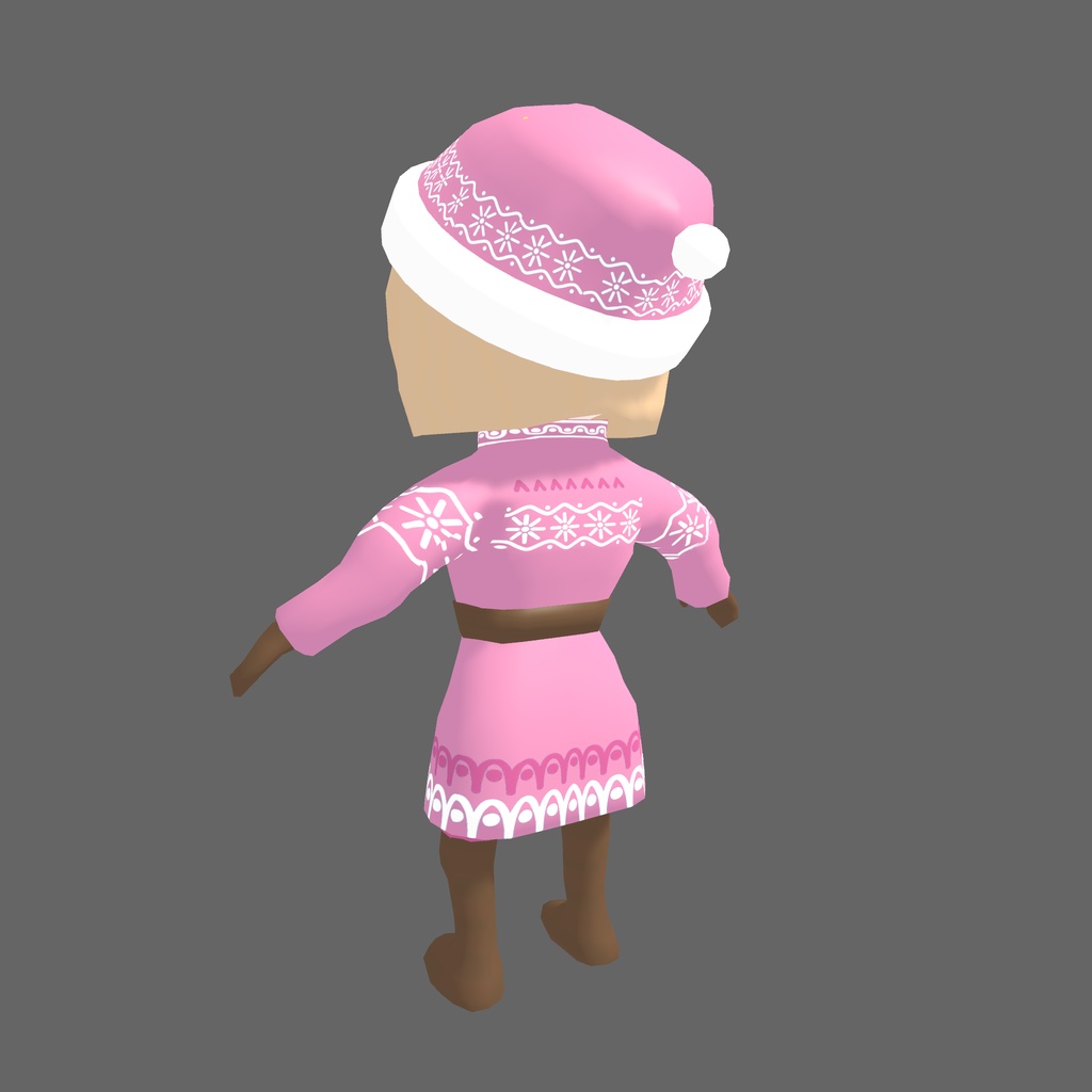 オリジナル3Dモデル「アイノ」