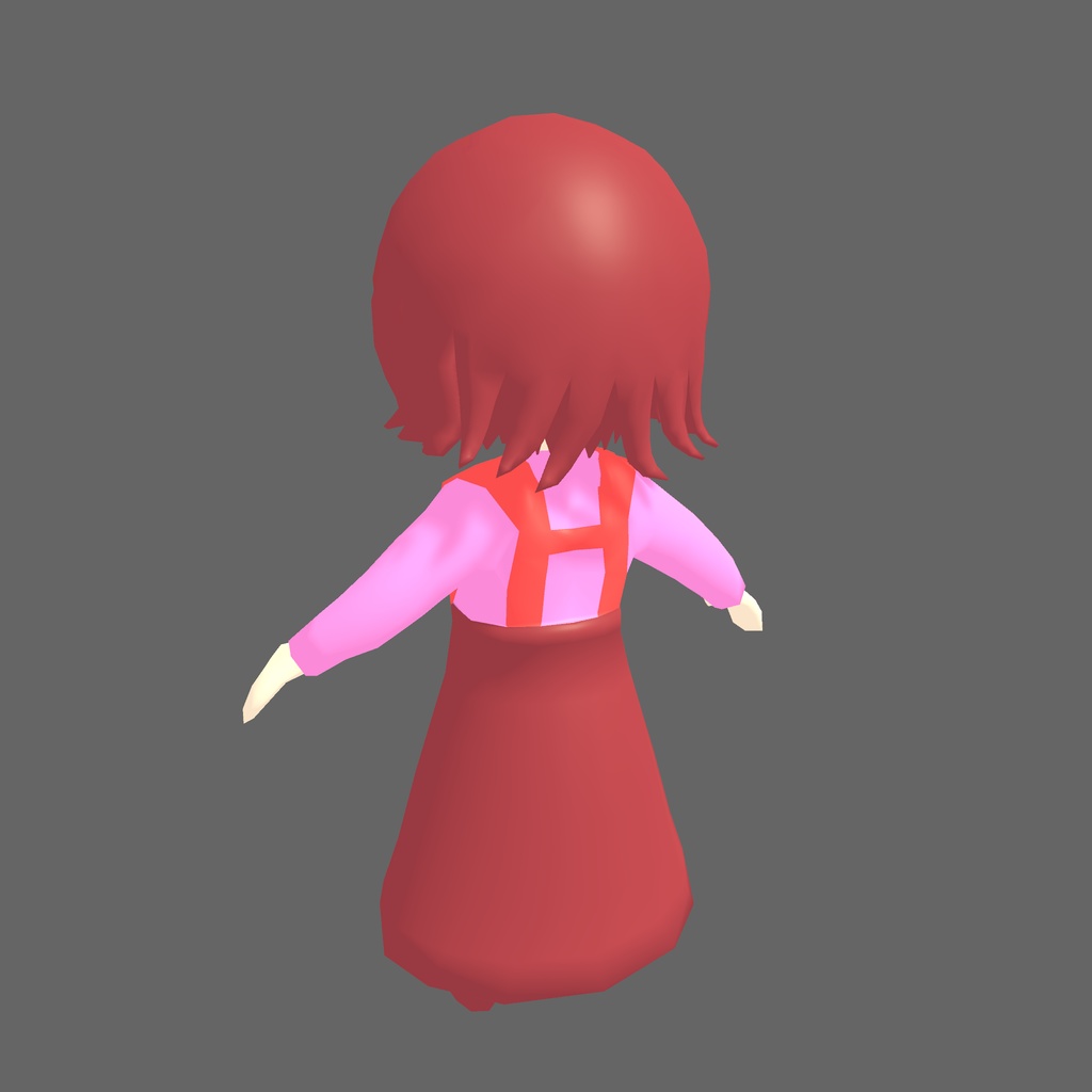 オリジナル3Dモデル「アナ」