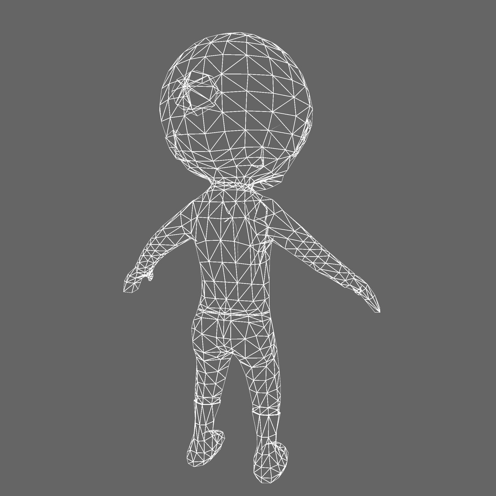 オリジナル3Dモデル「ヒットマン」