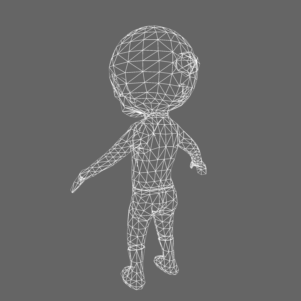 オリジナル3Dモデル「ヒットマン」