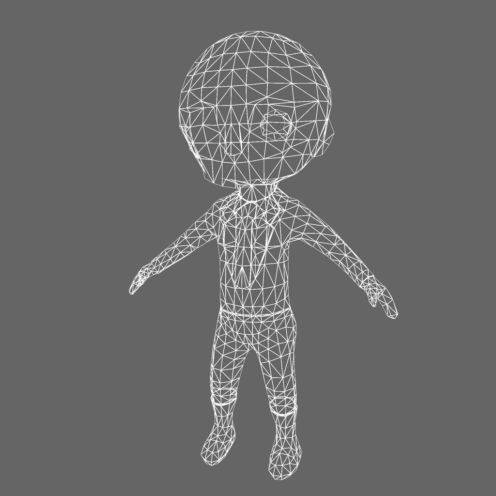 オリジナル3Dモデル「ヒットマン」