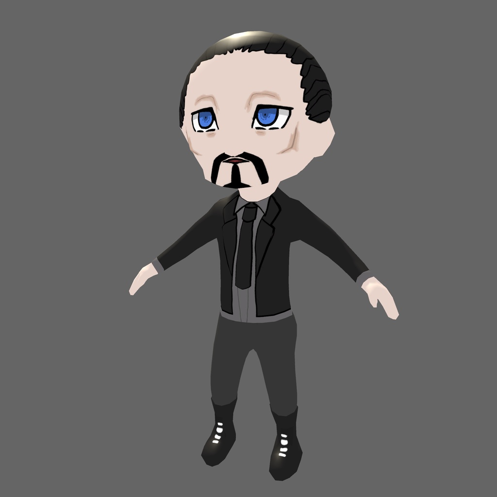 オリジナル3Dモデル「ヒットマン」