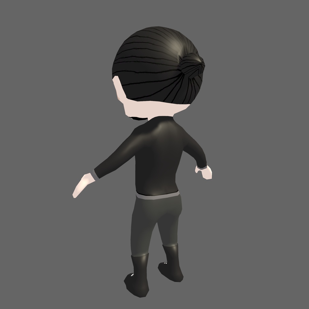 オリジナル3Dモデル「ヒットマン」