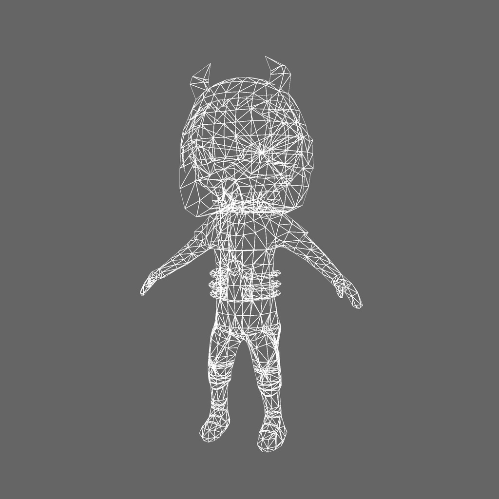 オリジナル3Dモデル「サイバー・ダーク」