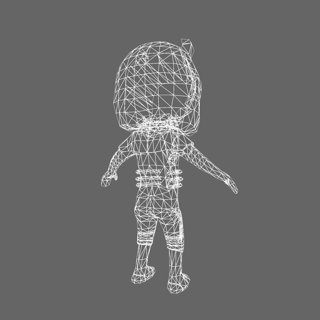 オリジナル3Dモデル「サイバー・ダーク」