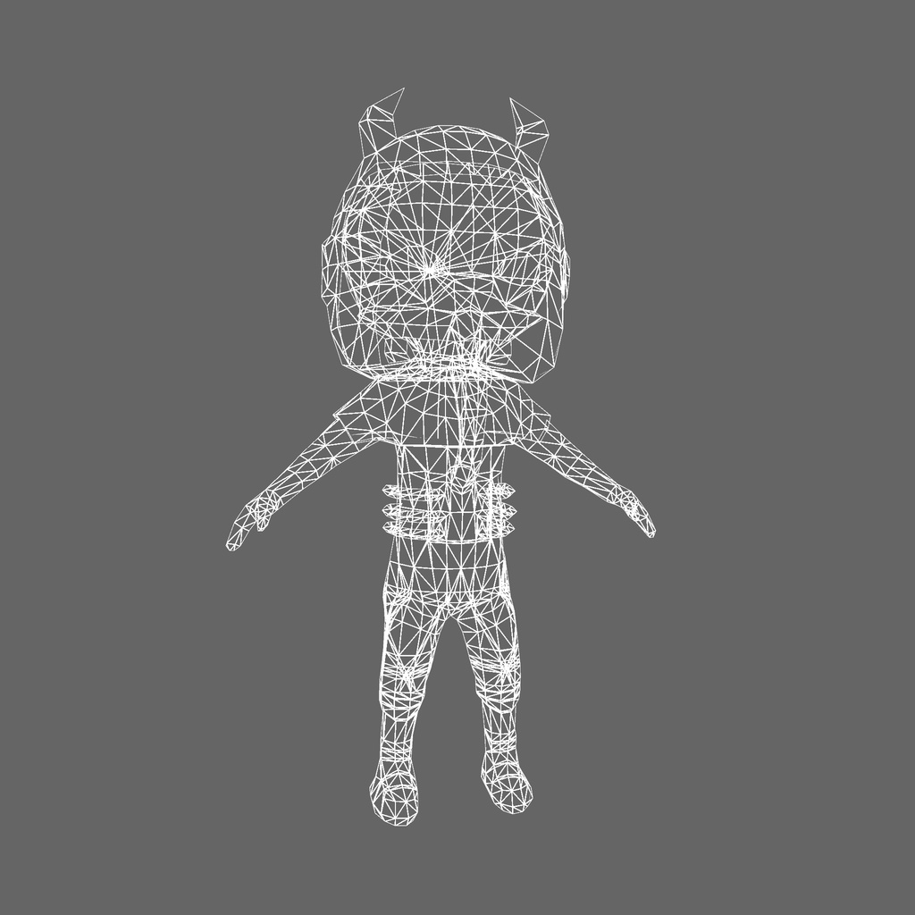 オリジナル3Dモデル「サイバー・ダーク」