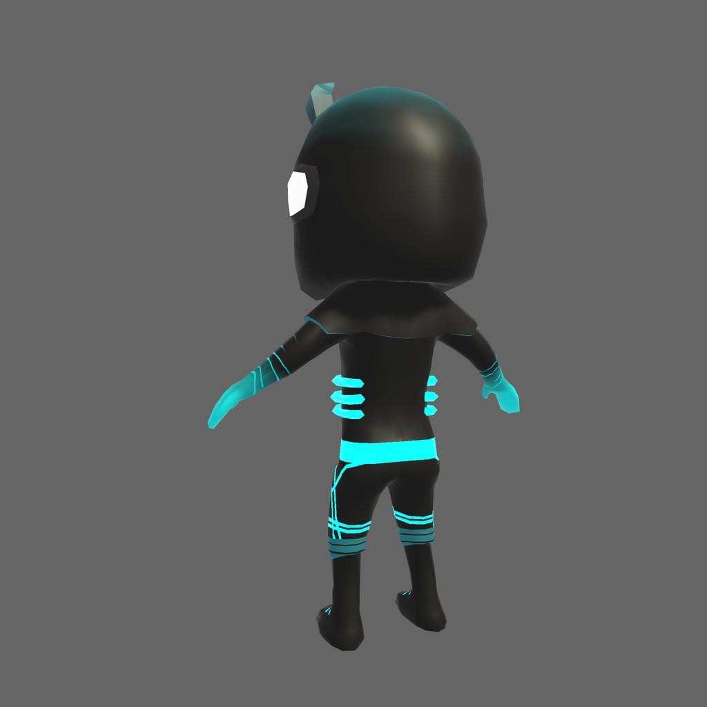 オリジナル3Dモデル「サイバー・ダーク」