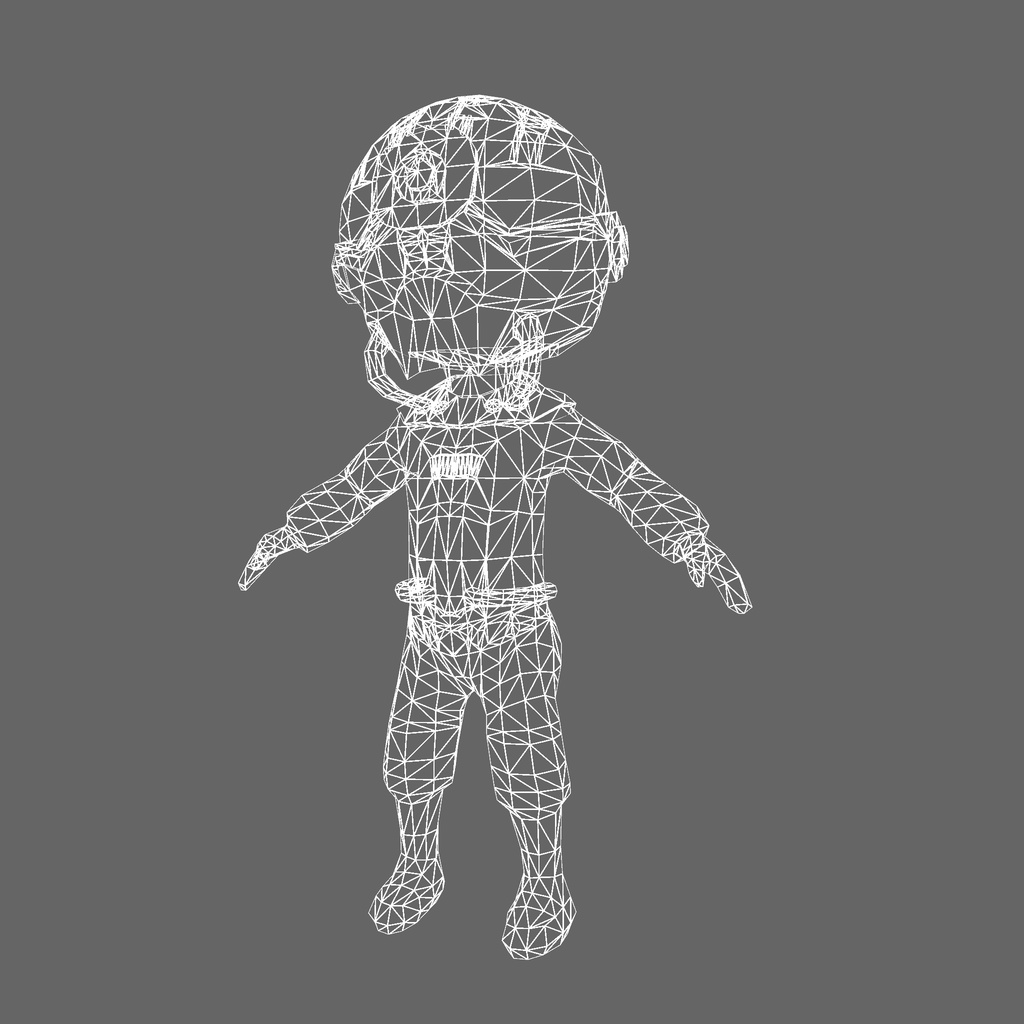 オリジナル3Dモデル「サイバーオレンジ」