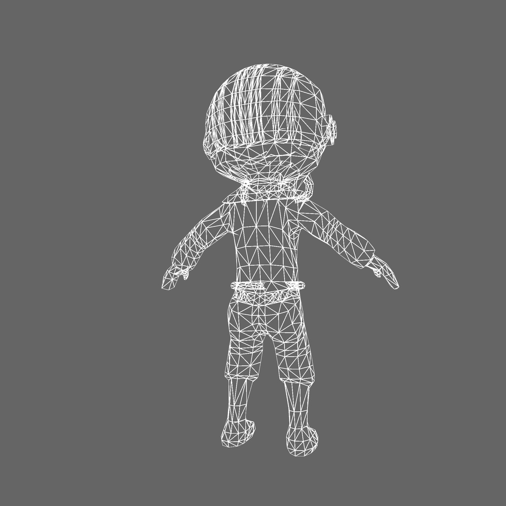 オリジナル3Dモデル「サイバーオレンジ」