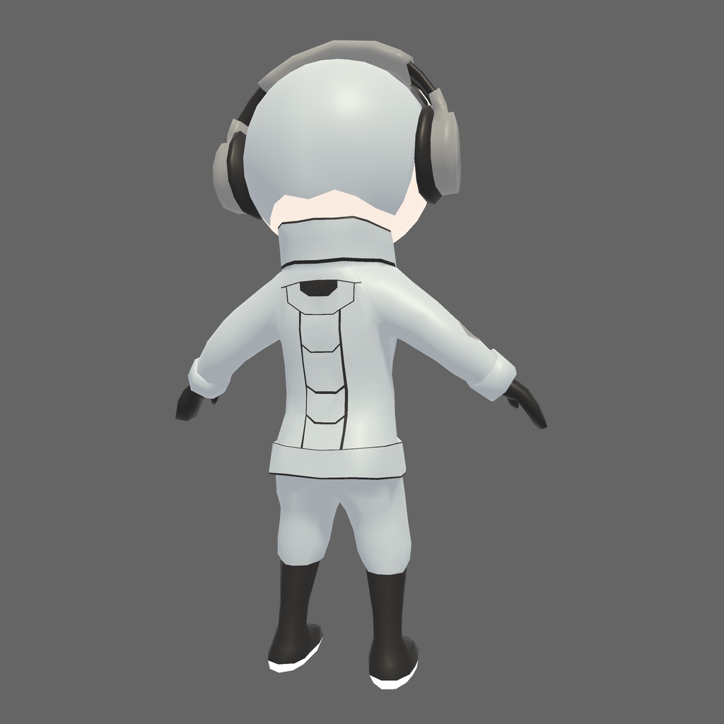 オリジナル3Dモデル「特殊兵 - シルヴァ - 」