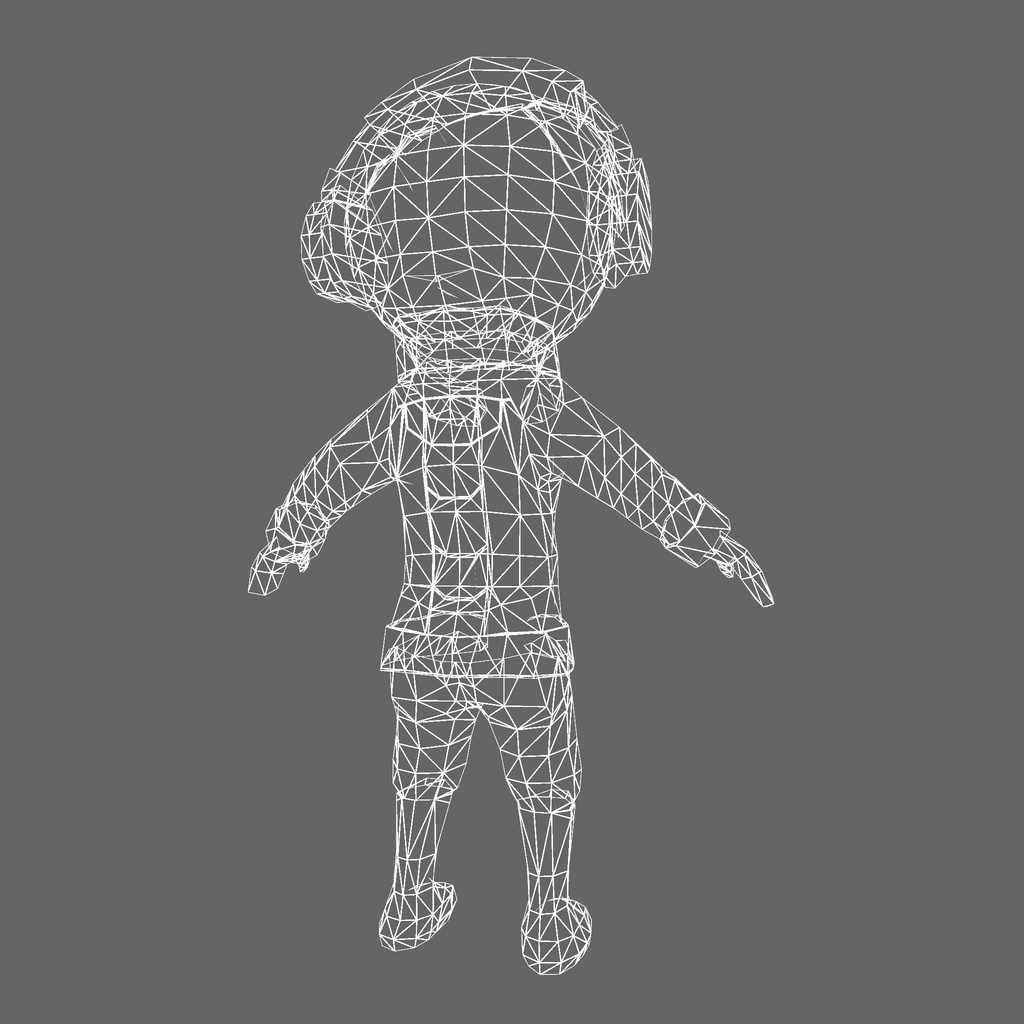 オリジナル3Dモデル「特殊兵 - シルヴァ - 」