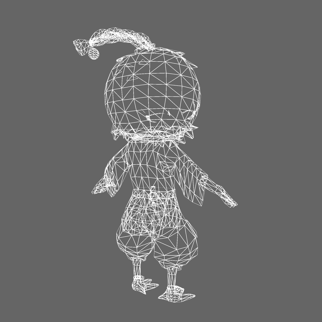 オリジナル3Dモデル「カンフーチャイナチキン」