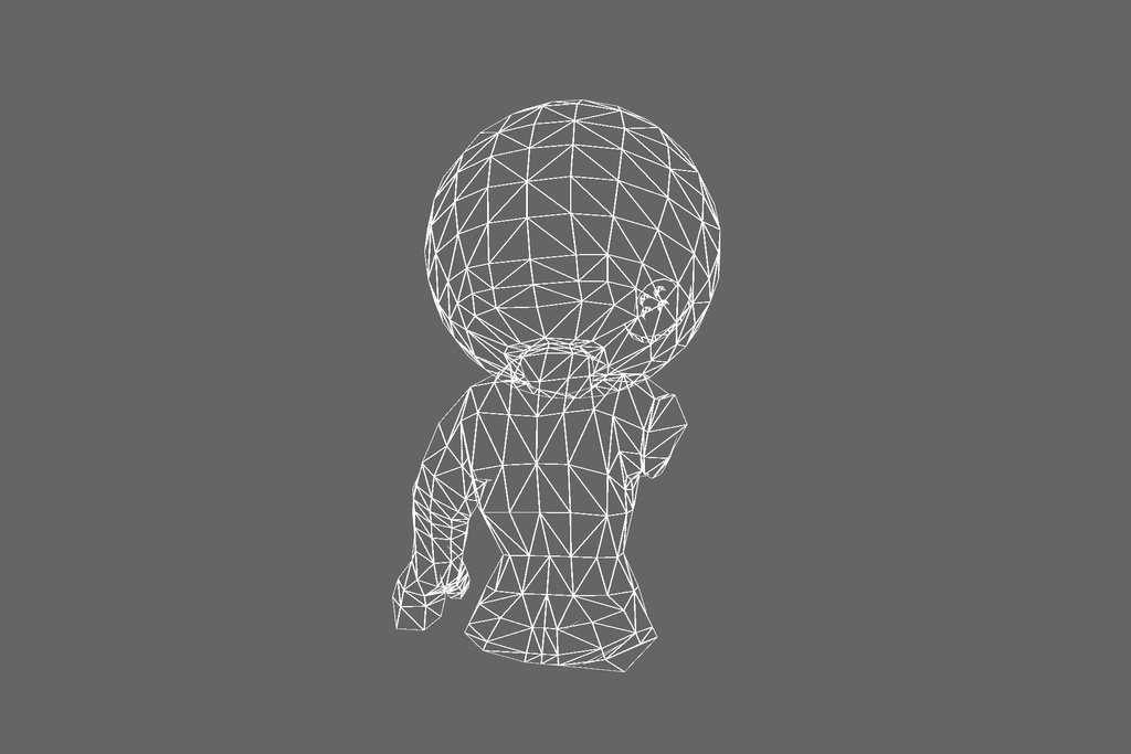 オリジナル3Dモデル「ぬいぐるみ 」7色セット