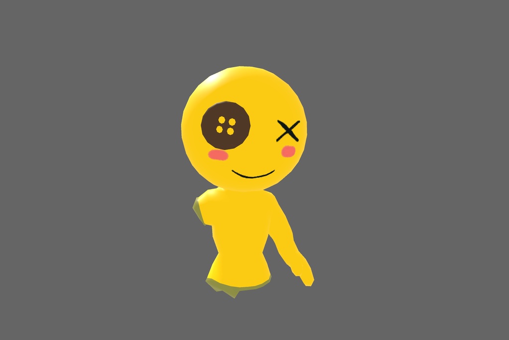 オリジナル3Dモデル「ぬいぐるみ 」7色セット