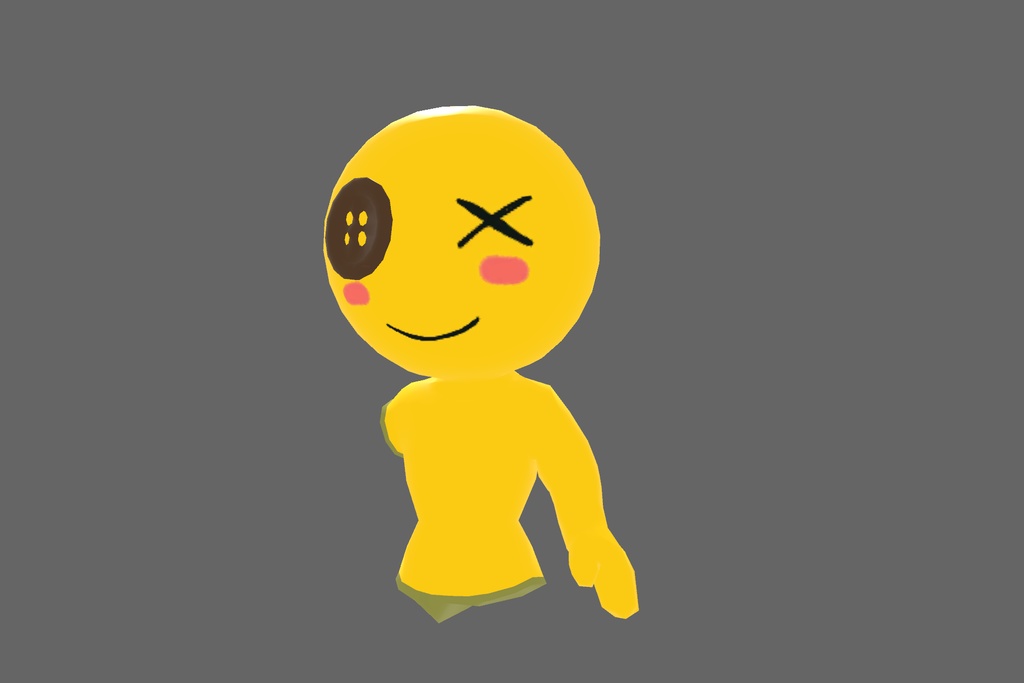 オリジナル3Dモデル「ぬいぐるみ 」7色セット