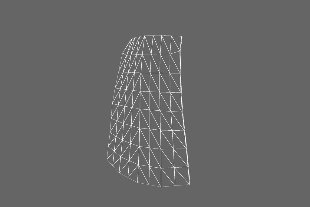 オリジナル3Dモデル「赤マント」