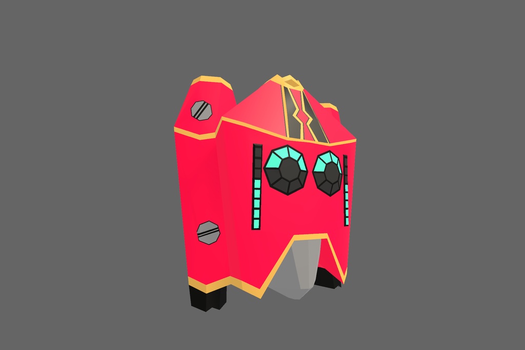 オリジナル3Dモデル「ジェットパック」
