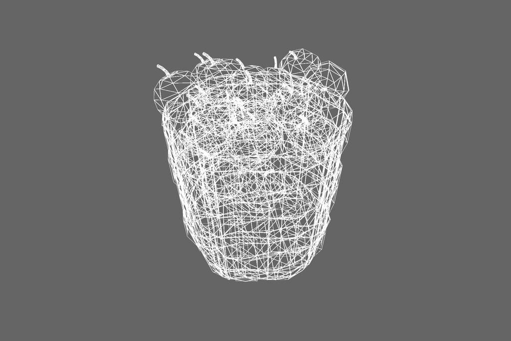 オリジナル3Dモデル「りんご農家」