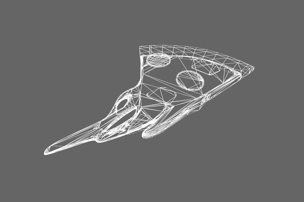 オリジナル3Dモデル「チーズたっぷりピザ」