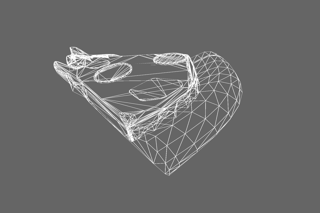 オリジナル3Dモデル「チーズたっぷりピザ」