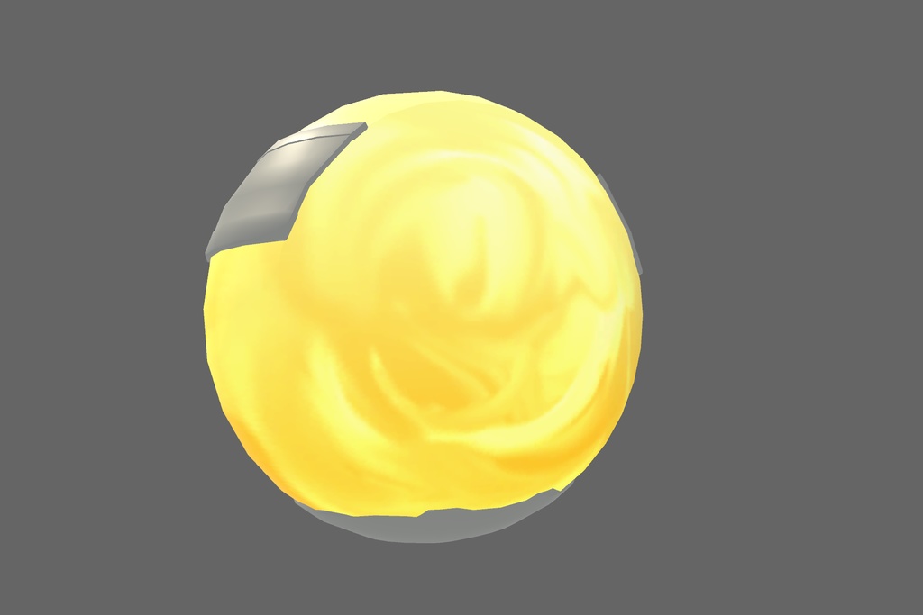 オリジナル3Dモデル「魔法のボール・宝石」