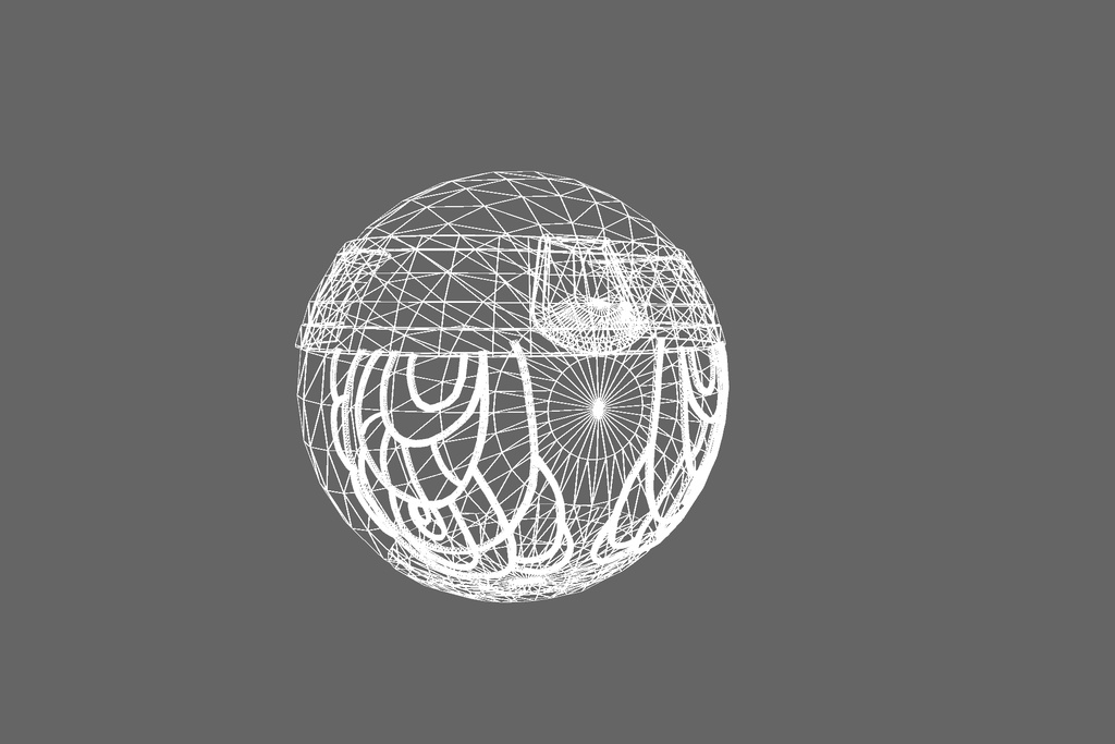 オリジナル3Dモデル「魔法のボール・宝石」