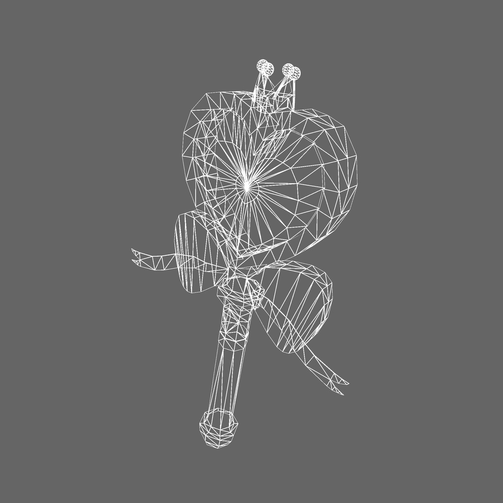 オリジナル3Dモデル「魔法のステッキ」