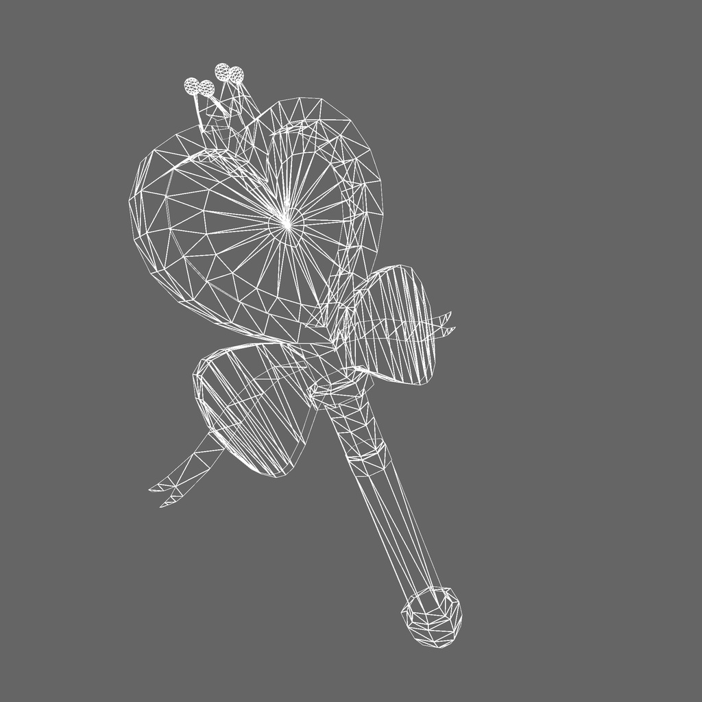 オリジナル3Dモデル「魔法のステッキ」