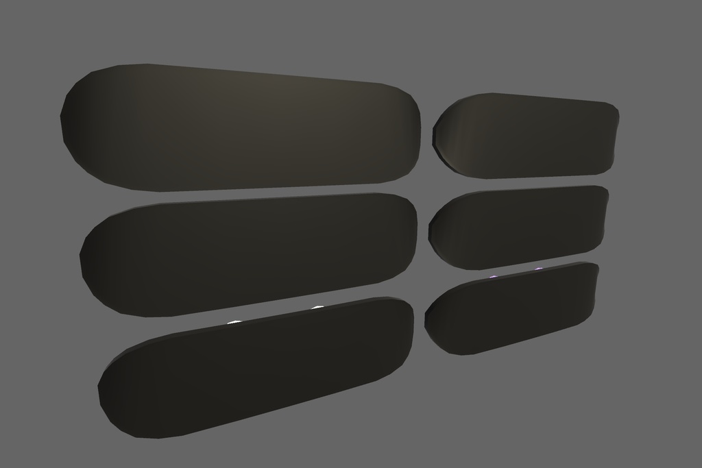 オリジナル3Dモデル「スノーボード」6色セット