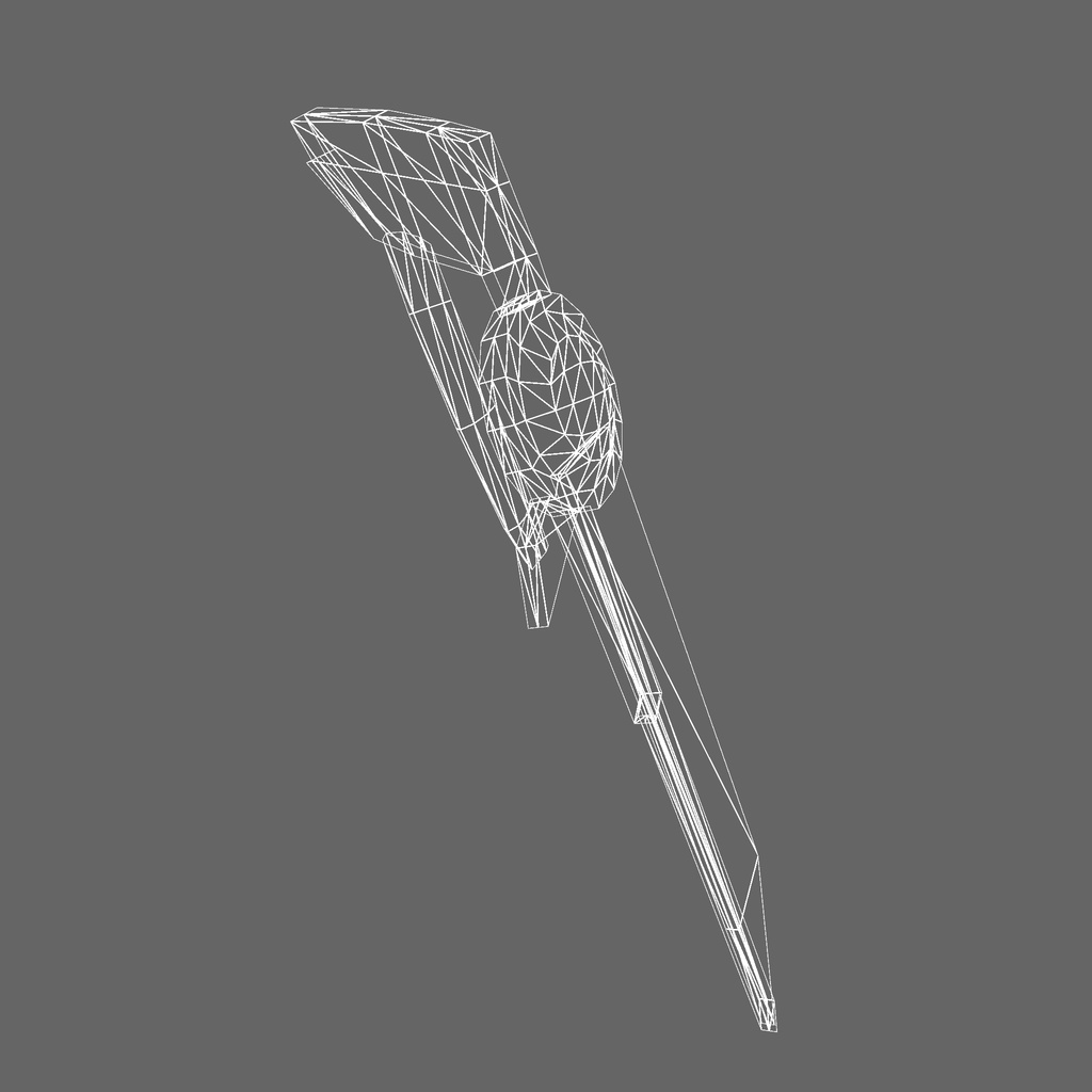 オリジナル3Dモデル「勇者の大剣」