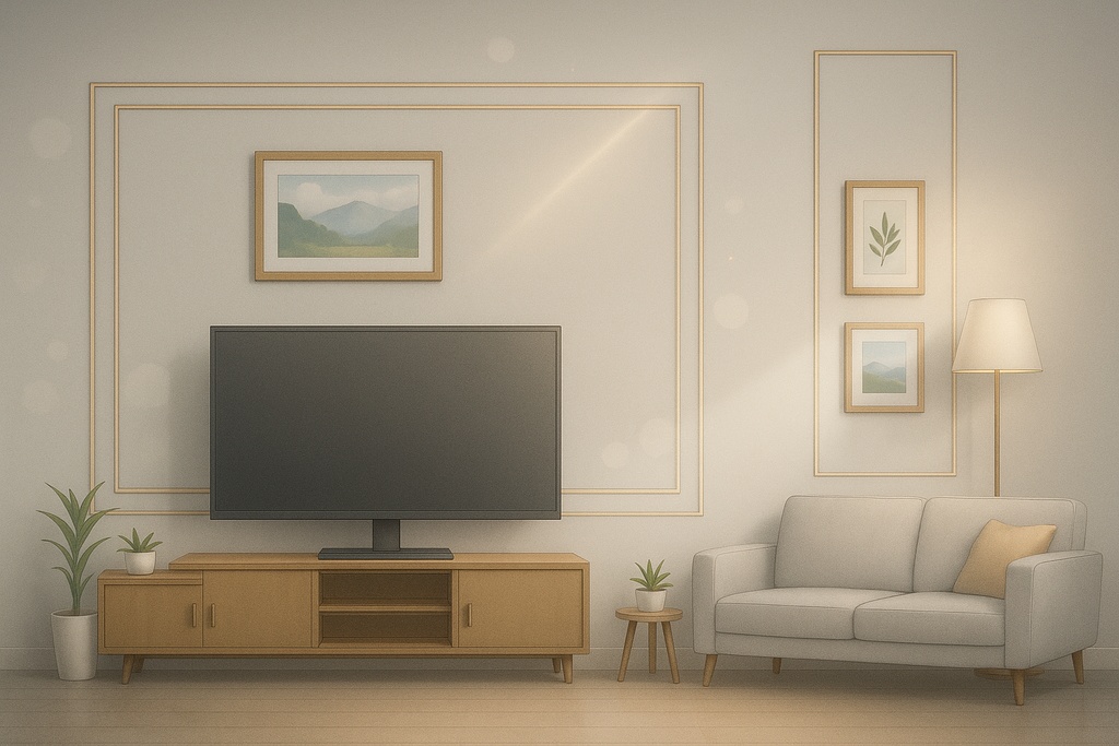 【背景素材】上品グレー×淡金 配信用背景【室内・背景】