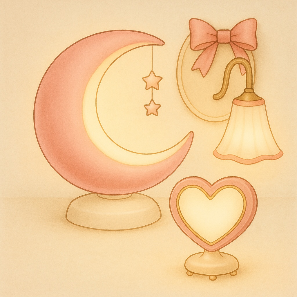 【背景素材】室内用ランプ【室内・装飾】