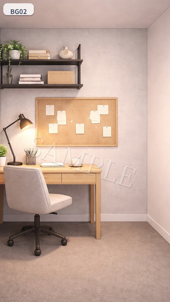 【配信背景】Calm Routine|ショート用 縦背景セット(6枚)PNG/1080×1920/文字なし(AI生成)