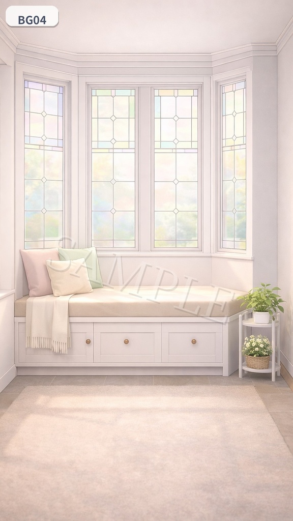 【配信背景】Calm Routine|ショート用 縦背景セット(6枚)PNG/1080×1920/文字なし(AI生成)