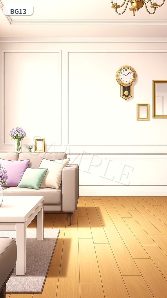 Calm Routine|ショート用 縦配信背景セット(7枚)PNG(1080×1920)