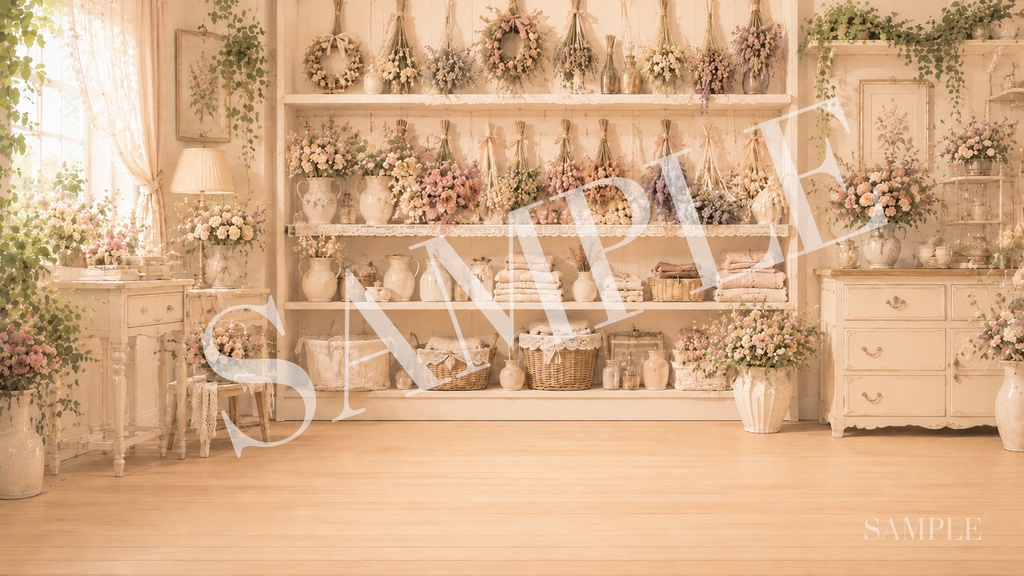 Linen Bouquet|配信背景セット(6枚)