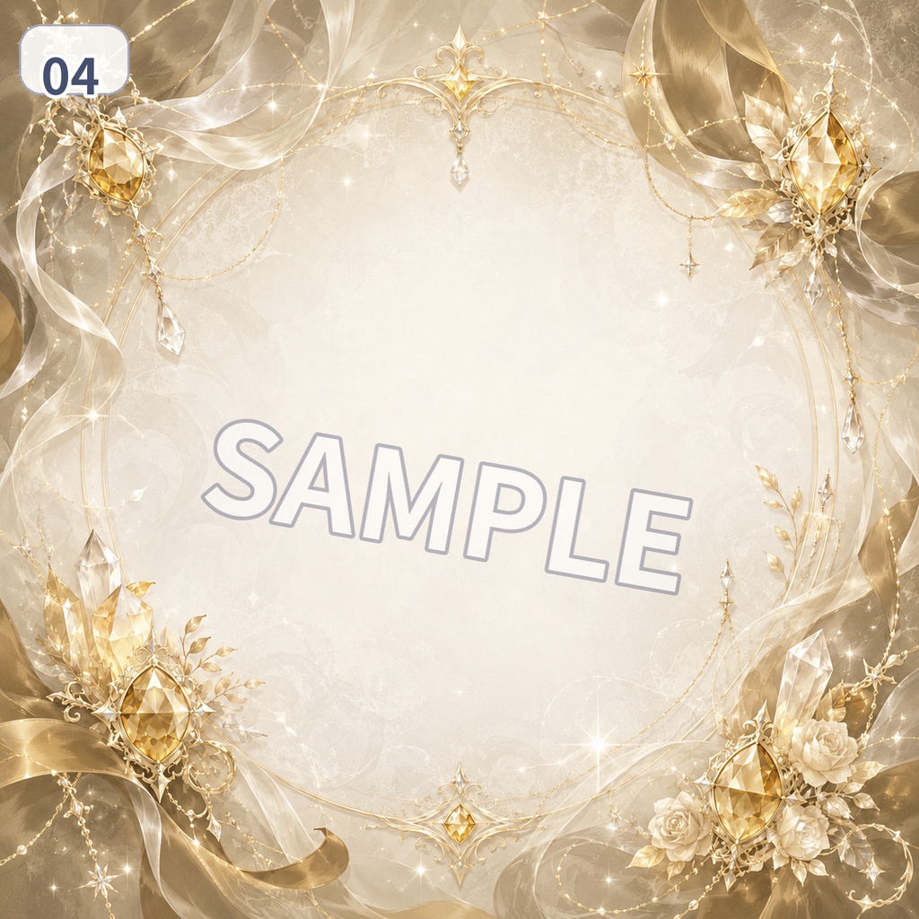 【無料配布】スモークサファイア アイコン背景素材 6色セット【IRIAM・VTuber向け】