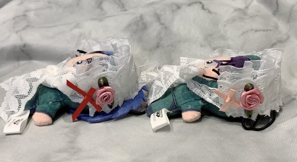 ぬい用 ヘッドドレス ウェディング風 2点セットです。