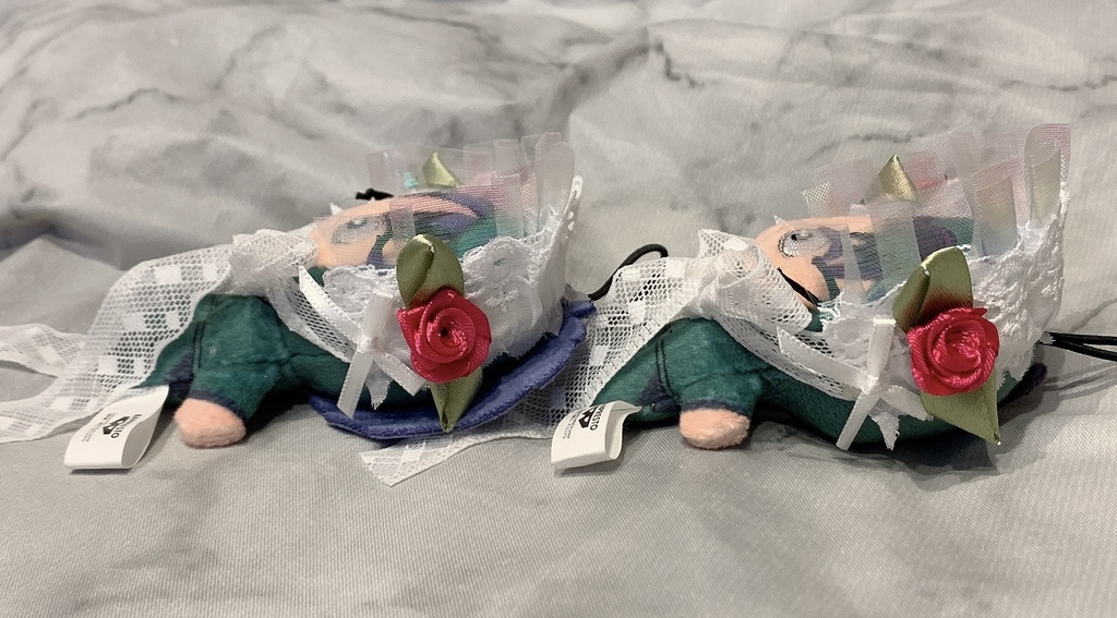 ほわぬい用 ヘッドドレス ぬい服 ウェディング 2点セット