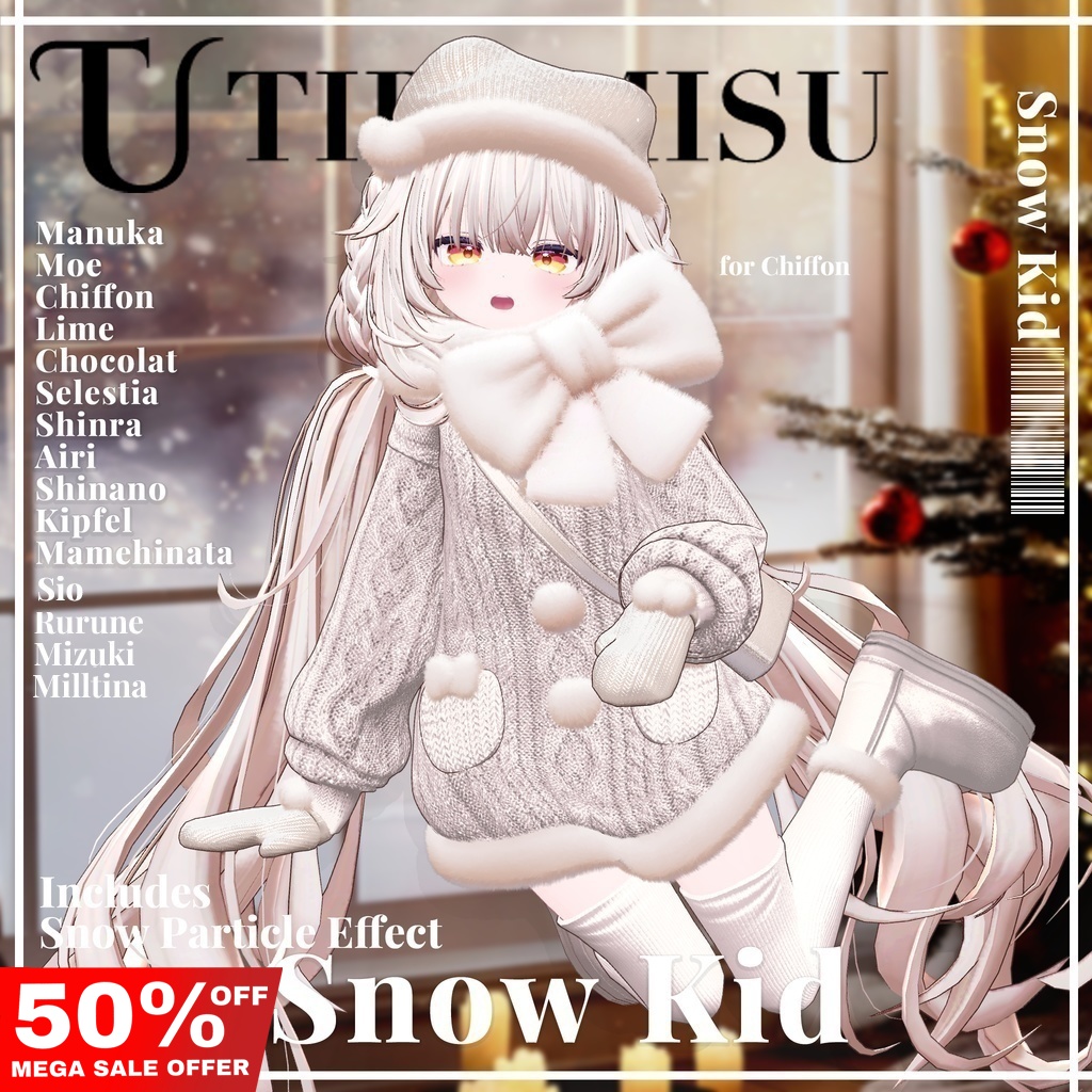 🎁10K Follower Sale ~10/25🎁✨Animation✨【♥Snow Kid♥】 【17 avatars】