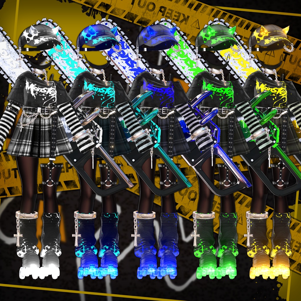 🎁BlackFriday Sale ~12/13🎁✨Animation✨【♥Punk Reaper♥】 【17 avatars】
